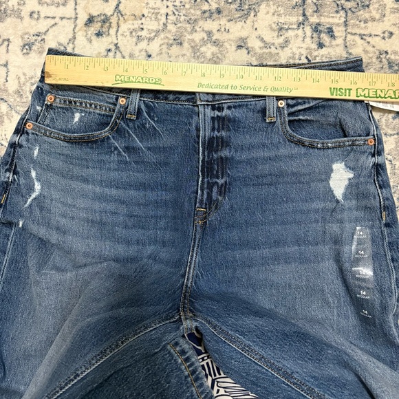 Goldie Blue Cheeky Wide Leg Jeans Curvy Fit Size 14 NWT - Picture 10 of 12